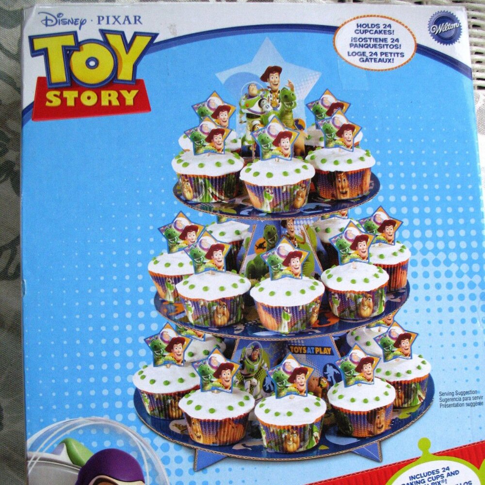 Disney Pixar - Toy Story Cupcake Stand Kit - Wilton - Birthday Party - New